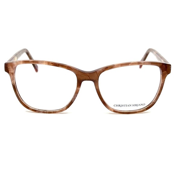 NEW!!! CHRISTIAN SIRIANO Eye Frames AMBER PNKMB Authentic - Picture 3 of 11